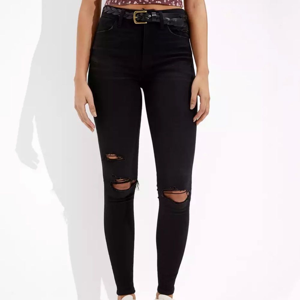 nwot - american eagle black jeans